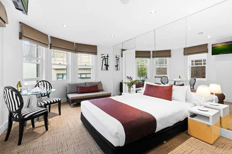 Sydney Potts Point Central Apartment Hotel Official الغرفة الصورة